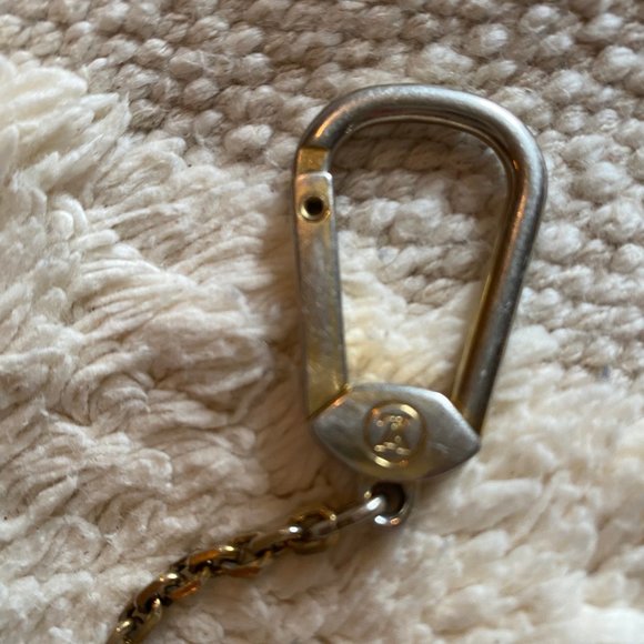 Louis Vuitton Brown Key Pouch Monogram Pochette Cles Wallet Chain LV HOST PICK - Picture 5 of 6